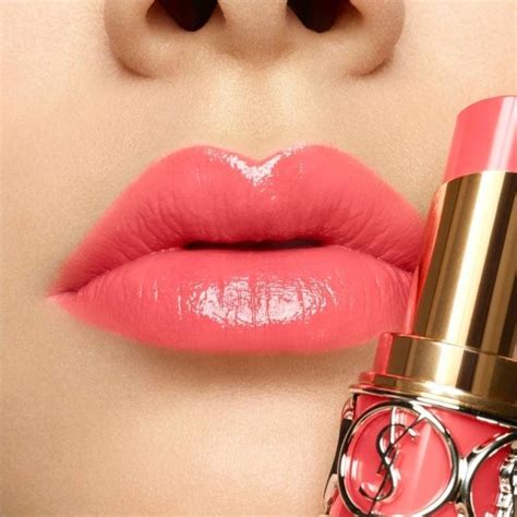 ysl lipstick corail intuitive|YSL Corail Intuitive (15) Rouge Volupte Shine Oil.